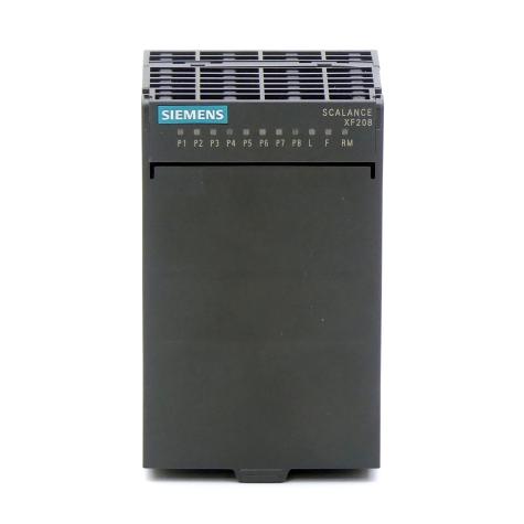 SIMATIC Net Industrial Ethernet Switch Scalance XF208  Gebraucht