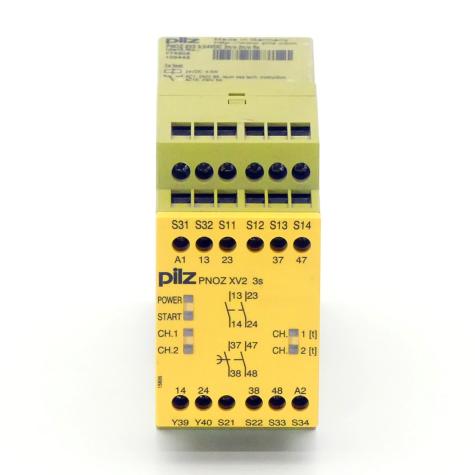Sicherheitsschaltgerät PNOZ XV2 3/24VDC 2n/o 2n/o fix Gebraucht