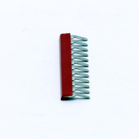 Isolierter Verbindungskamm (VPE 10 St.) IVB WK 2,5-K-12 ROT Neu OVP