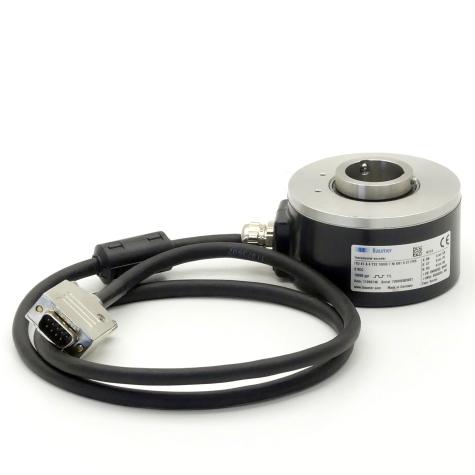 Inkrementaler Drehgeber ITD 41 A 4 Y22 10000 T NI KR1 S 27 IP65 