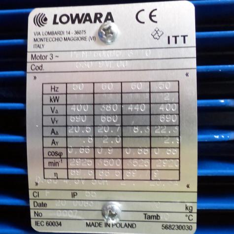 Vertikale Mehrstufige Pumpe  Neu