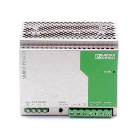 Netzgerät QUINT-PS-3x400-500AC/24DC/20  Gebraucht
