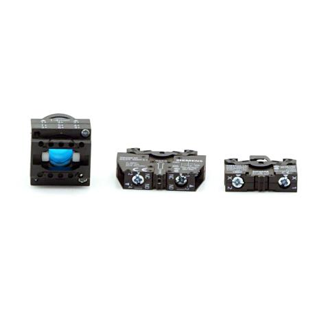 2 Pieces push-button blue 3SB3247-0AA51 New FS