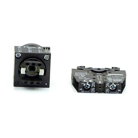 3 Pieces push-button black 3SB3201-0AA11 New FS