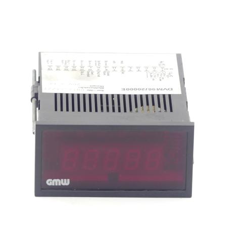 Measured value display  Used