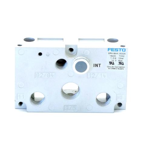 End plate CPV18-EPL-G 163198  New