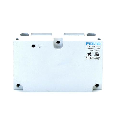 Ventilinseln ENDPLATTE CPV18-EPL 163280  Gebraucht