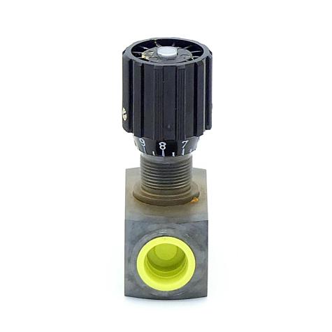 Throttle check valve  Used