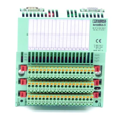 I/O‑Module IBS RT 24 DIO 16/16-T Used