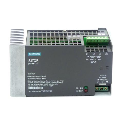 Power Supply Units SMP-E423-A30 SITOP power 20 Used