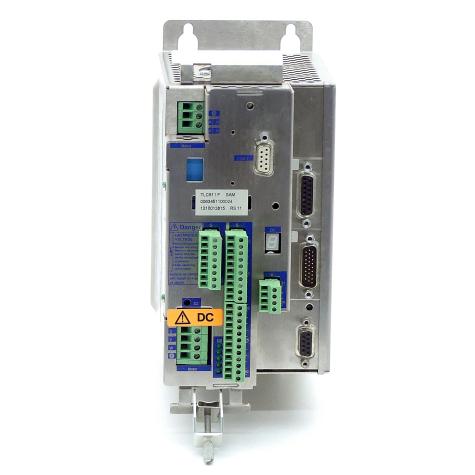 Positioning controller for 3-phase stepping motors with Profibus-DP fieldbus interface and SAM safety module TLC511F -/RM/SAM/PBDP  Used