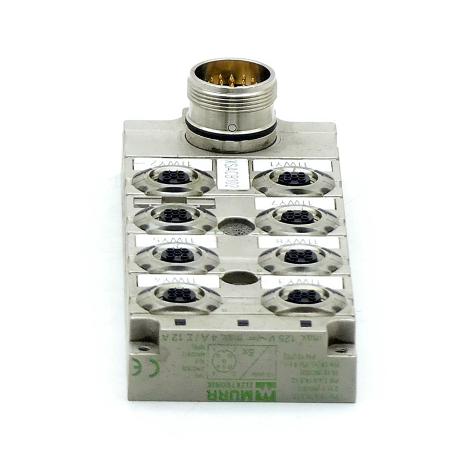 EOL - MVP-Metall, 8xM12, 5pol, Steck. M23 19pol.  Gebraucht