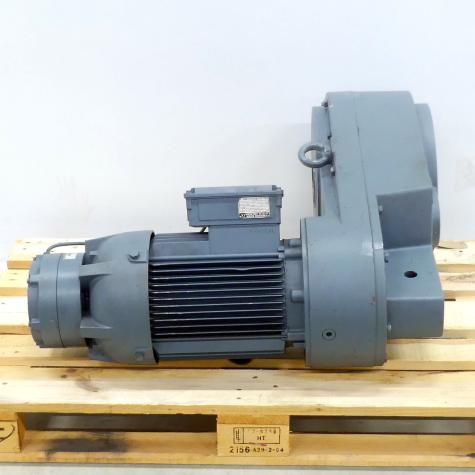 Flachgetriebemotor mit Bremse  Neu
