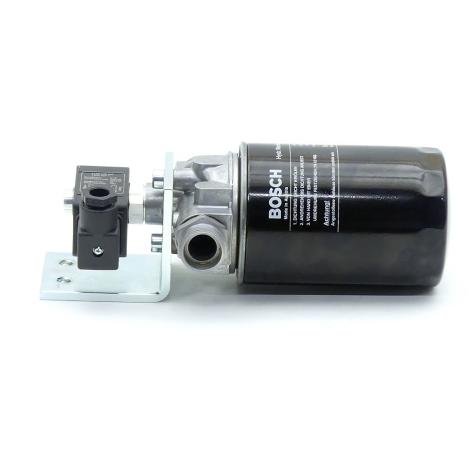Oil filter with control element  New