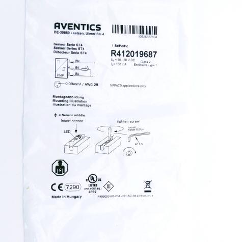 Proximity switch ST4-PN-M08U-030  