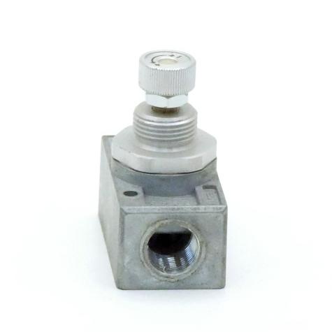 One-way flow control valve GR-3/8-B 6308 Used