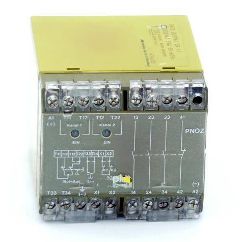 safety relay PNOZ PNOZ  Used