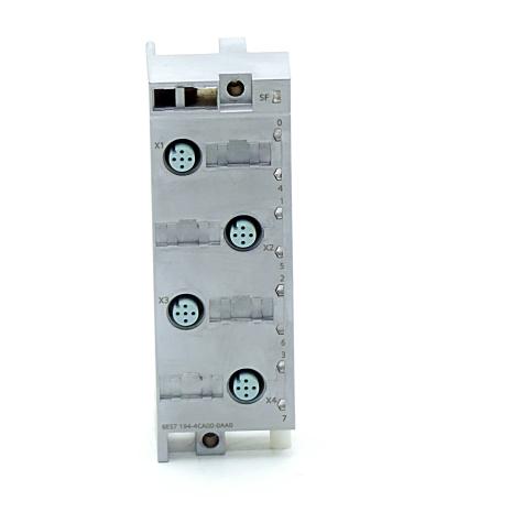 Connection module for digital and analog electronic modules  