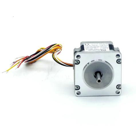 NEMA23 2-Phasen-Schrittmotor 0.9° 0.44Nm Litzen:8 2.0A Frontwelle:6.35mm  Neu