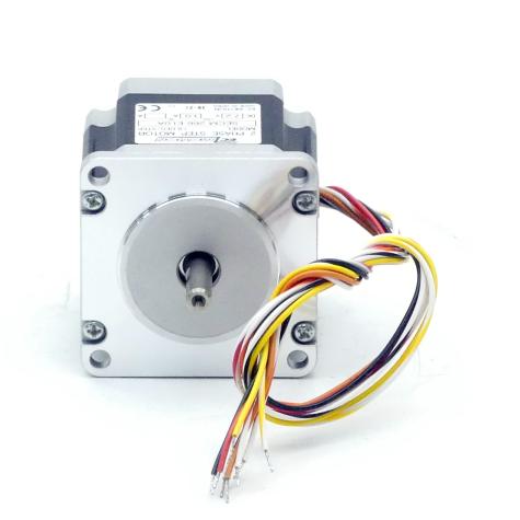 NEMA23 2-Phasen-Schrittmotor 1.8° 0.9Nm Litzen:8 1.0A Frontwelle:6.35mm  Neu OVP