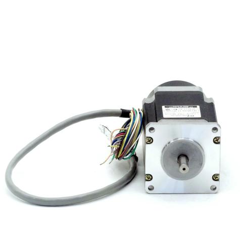 SIZE60 5-Phasen-Schrittmotor 0.72° 1.66Nm Litzen:10 1.4A Frontwelle:8mm Encoder Line Driver  Neu OVP