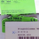 Terminal Block WKN2,5E/U New FS