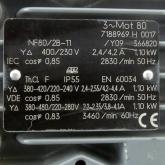 Getriebbemotor NF80/2B-11  Neu