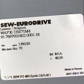 Gear motor WAF30 DRS71M4 New FS