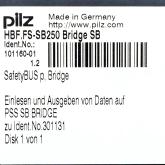 Safety BUS p PSS SB Bridge Used
