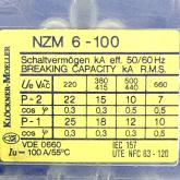 Leistungsschalter ZM6-100 Gebraucht