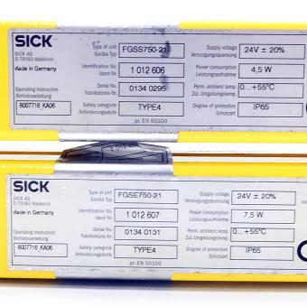 Safety light barrier 14 FGS 
