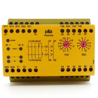 Safety Relay PNOZ 2VQ 24 VDC 