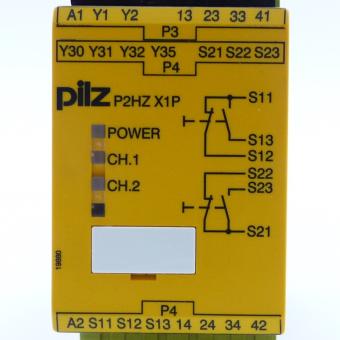 Zweihandbediengerät P2HZ X1P C 24VDC 3n/o 1n/c 2so 