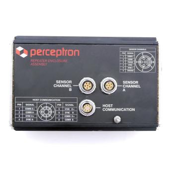 Perceptron repeater enclosure assembly 