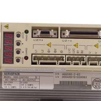 Servopack SGDH-04AEY452 