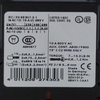 Contactor  New FS