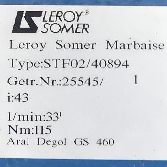Getriebemotor KBA 80 B 6 + STF02/40894 