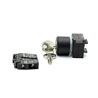 2 Pieces Key-operated switch 