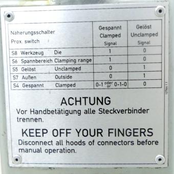 Electromechanical clamping system 