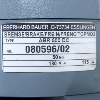 Flachgetriebemotor mit Bremse 