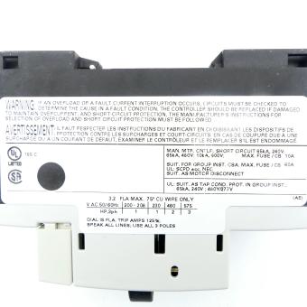 Circuit Breaker 3RV1011-1DA15 