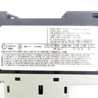 Circuit breaker 3RV1011-1EA10 New FS