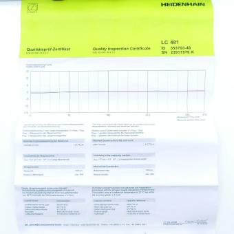 Gekapseltes Längenmessgerät LC481 ML320 