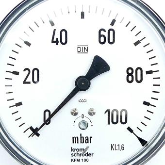 Kapselfeder-Manometer KFM 100 