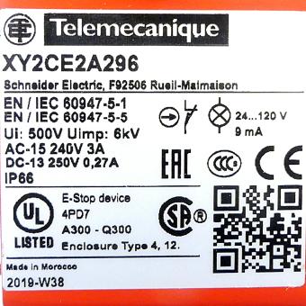 Seilzug-Notschalter XY2CE2A296 