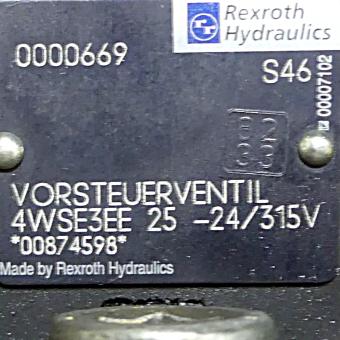 Servoventil 4WSE3EE25-24/300B9-315K9DM Gebraucht