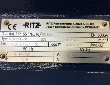 Centrifugal Pump 125-315.2B+22/4 