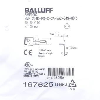 Magnetischer Zylindersensor BMF0002  Neu OVP