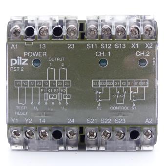 Safety Relay PST 2 24 V DC New FS
