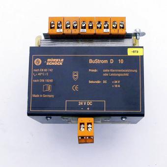 Safety transformer not short-circuit proof 